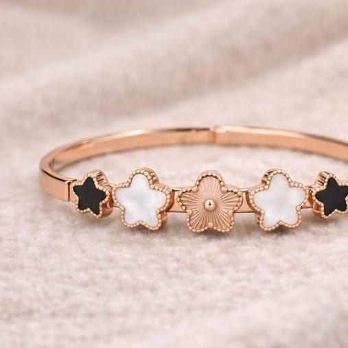 Floral Enamel Bracelet